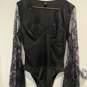 Shein lace bodysuit